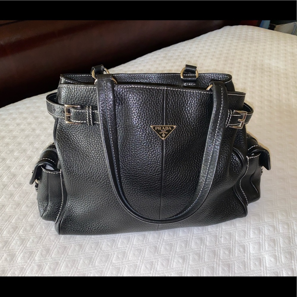 Prada Leather Shoulder Bag